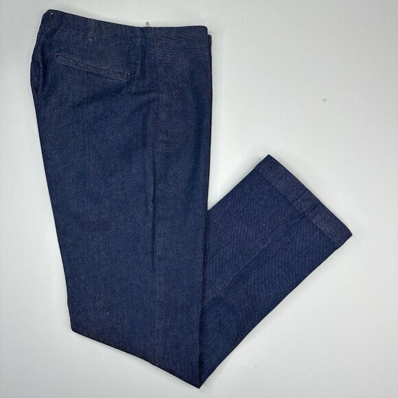 Sézane Women’s Blue Pencil Straight Leg Minimalist Designer Jean FR 42/W31/L28 - Picture 2 of 14